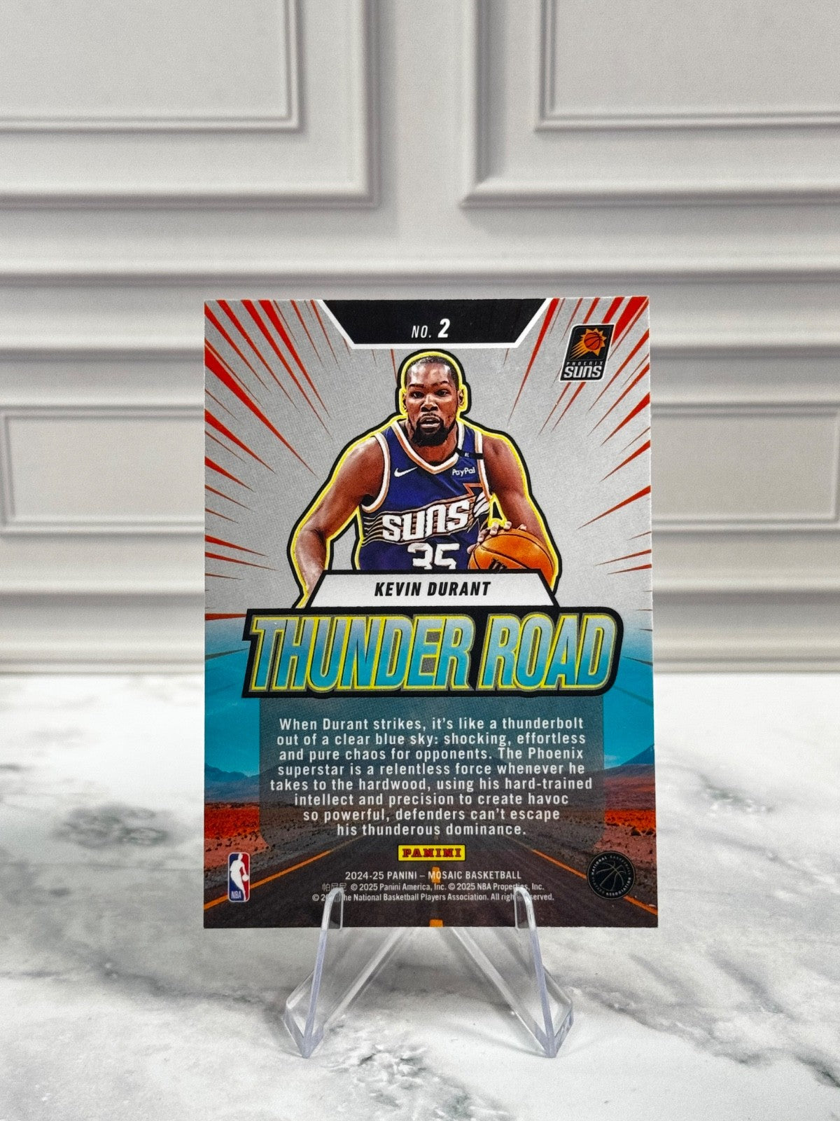 2024-25 Panini Mosaic - Kevin Durant Thunder Road #2