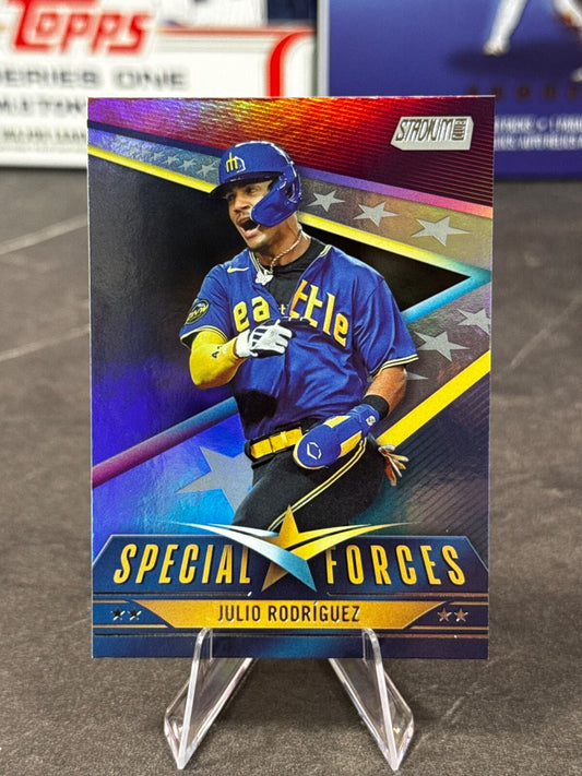 2024 Topps Stadium Club - Special Forces Julio Rodriguez #SF-14