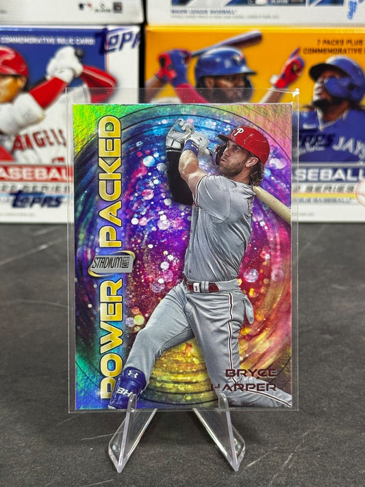 2024 Topps Stadium Club - Power Packed Bryce Harper #PP-15