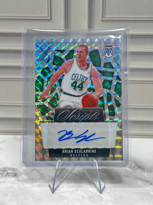 2024-25 Panini Mosaic - Scripts Brian Scalabrine #SC-BSC (AU)